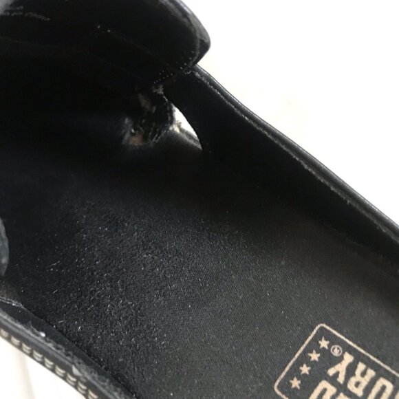 Vintage Faded Glory Black Loafers Clogs Size 8.5 - Picture 6 of 7